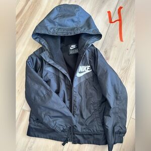 Nike Black Windbreaker Jacket